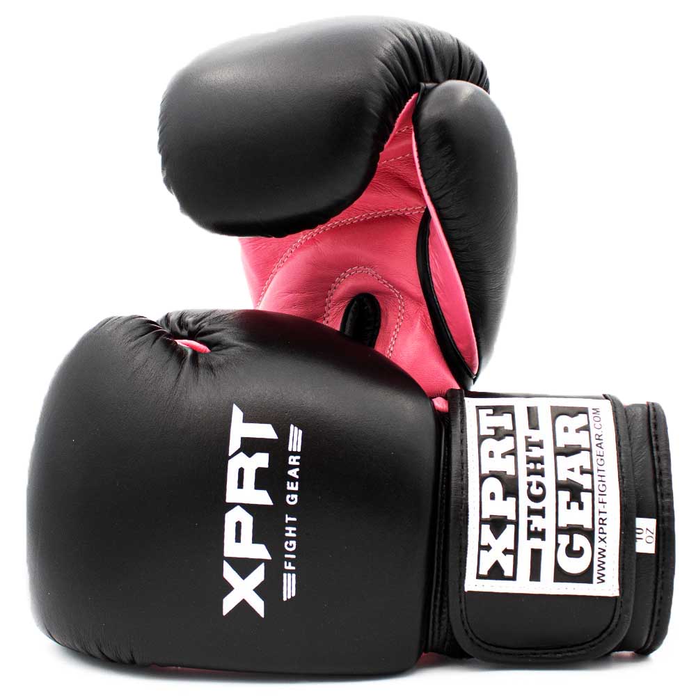 Bokshandschoenen XPRT Top Gloves zwart roze