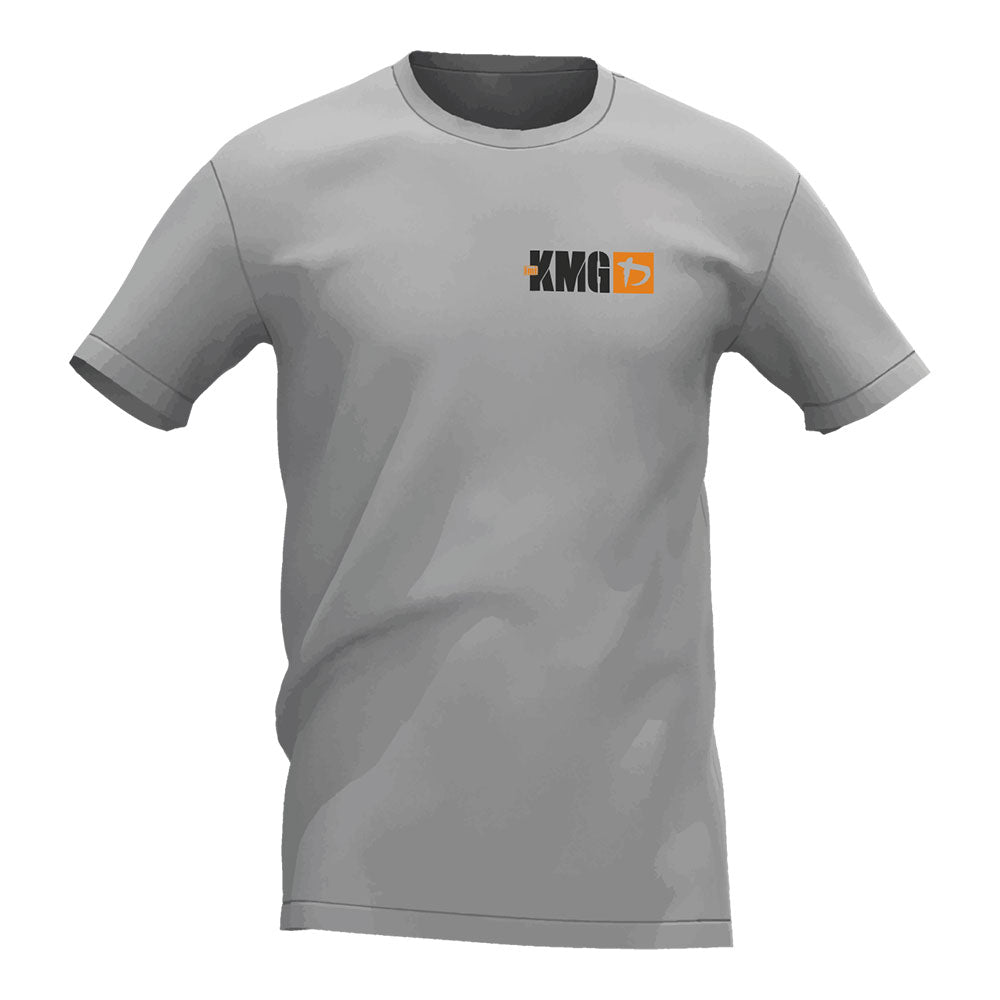 T-shirt KMU P3/P5 dames lichtgrijs