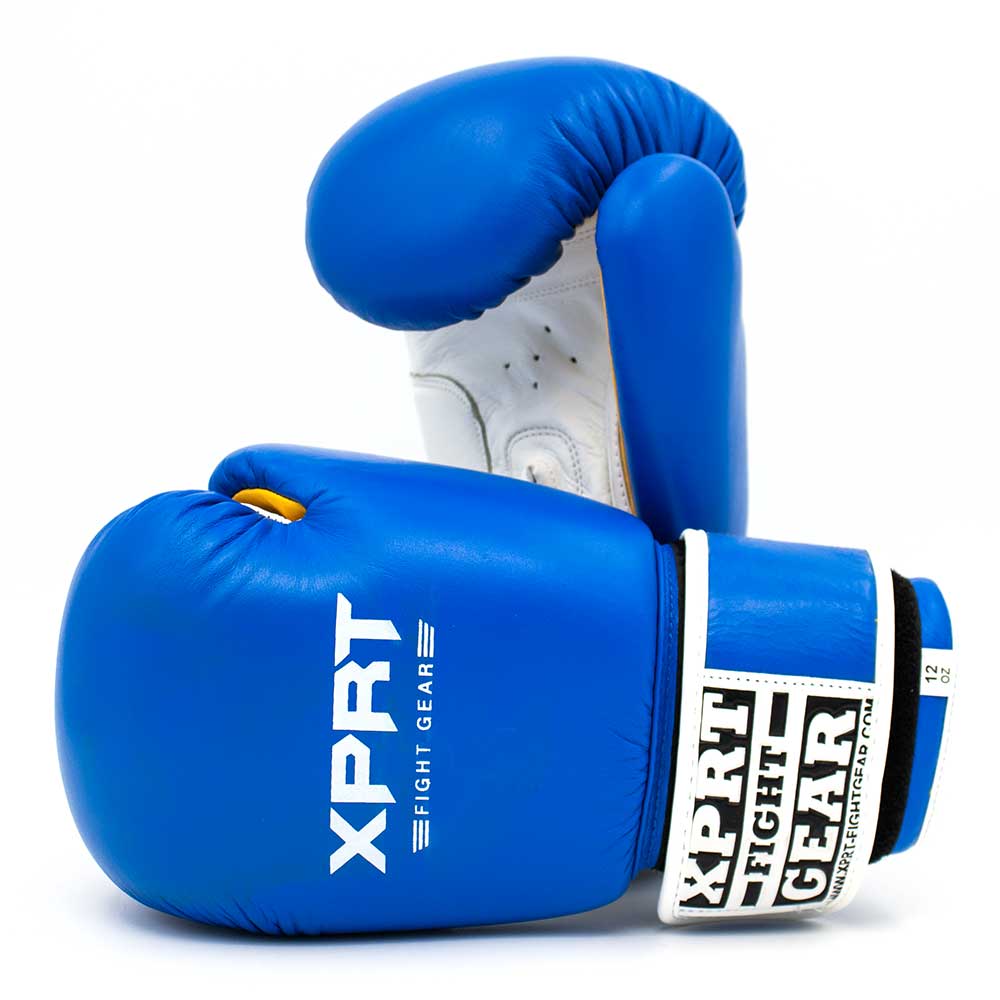 Kinder bokshandschoenen XPRT Striker blauw