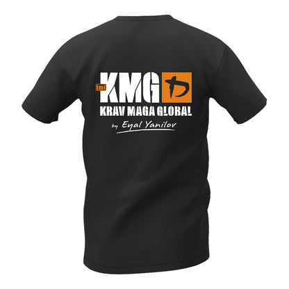 T-shirt KMU Krav Maga Kids zwart