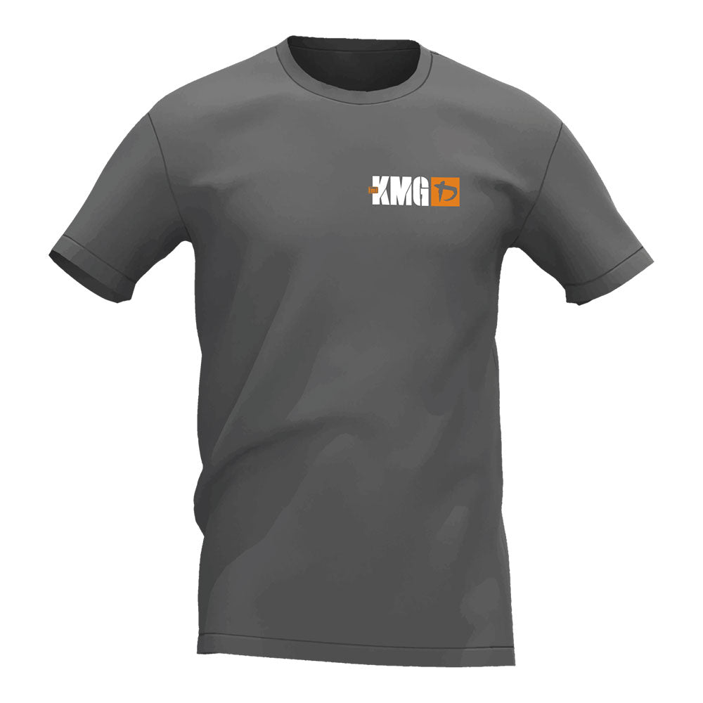 T-shirt KMU G-Level dames donkergrijs