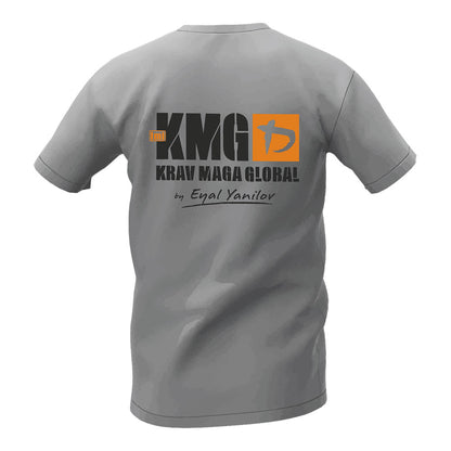T-shirt KMU P3/P5 dames lichtgrijs