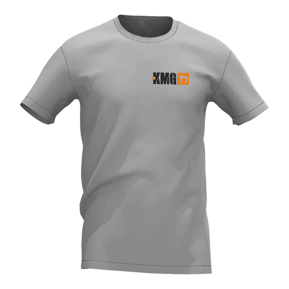 T-shirt KMU P3/P5 heren lichtgrijs