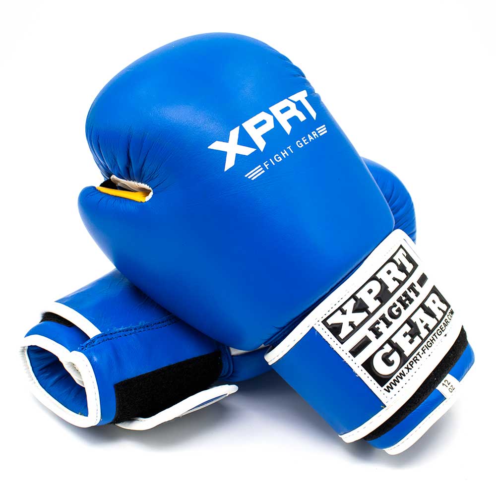 Kinder bokshandschoenen XPRT Striker blauw