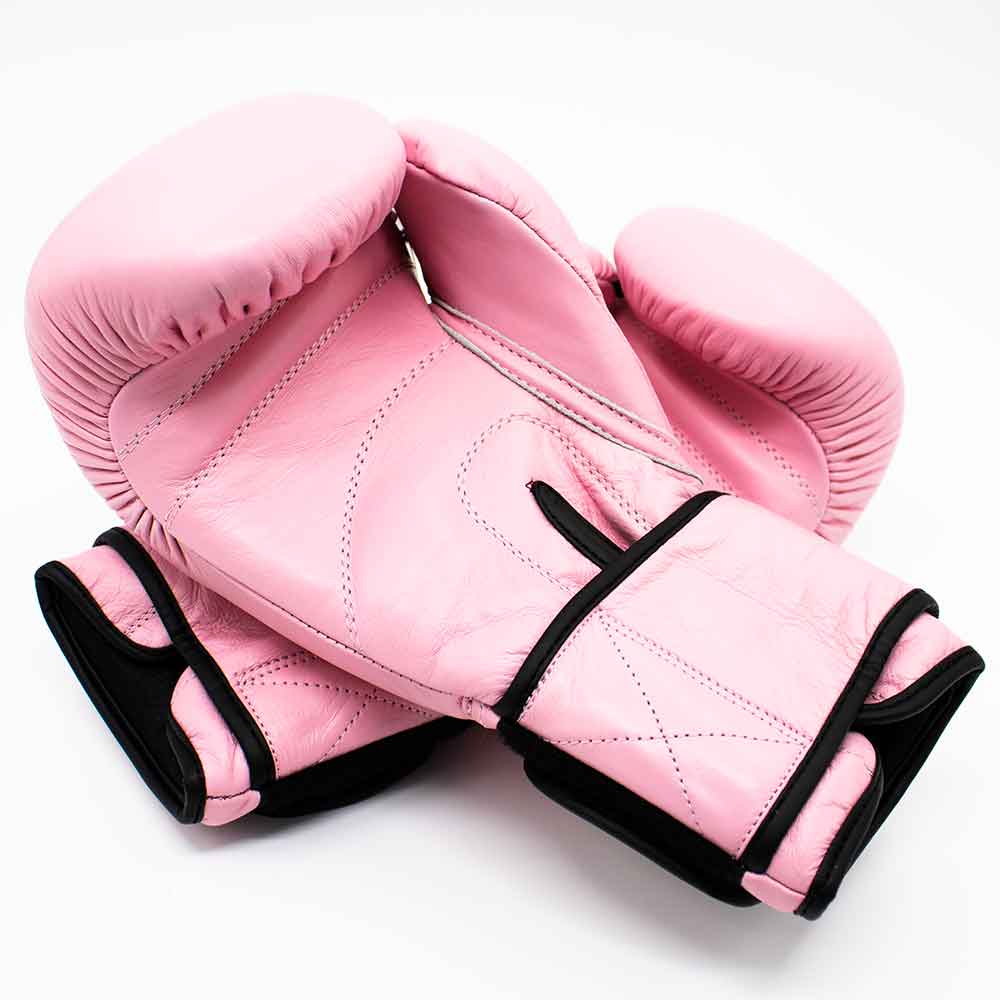 Kinder bokshandschoenen XPRT Top Gloves roze leer