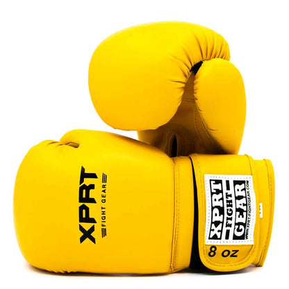 Kinder bokshandschoenen XPRT Competitor V1 oker